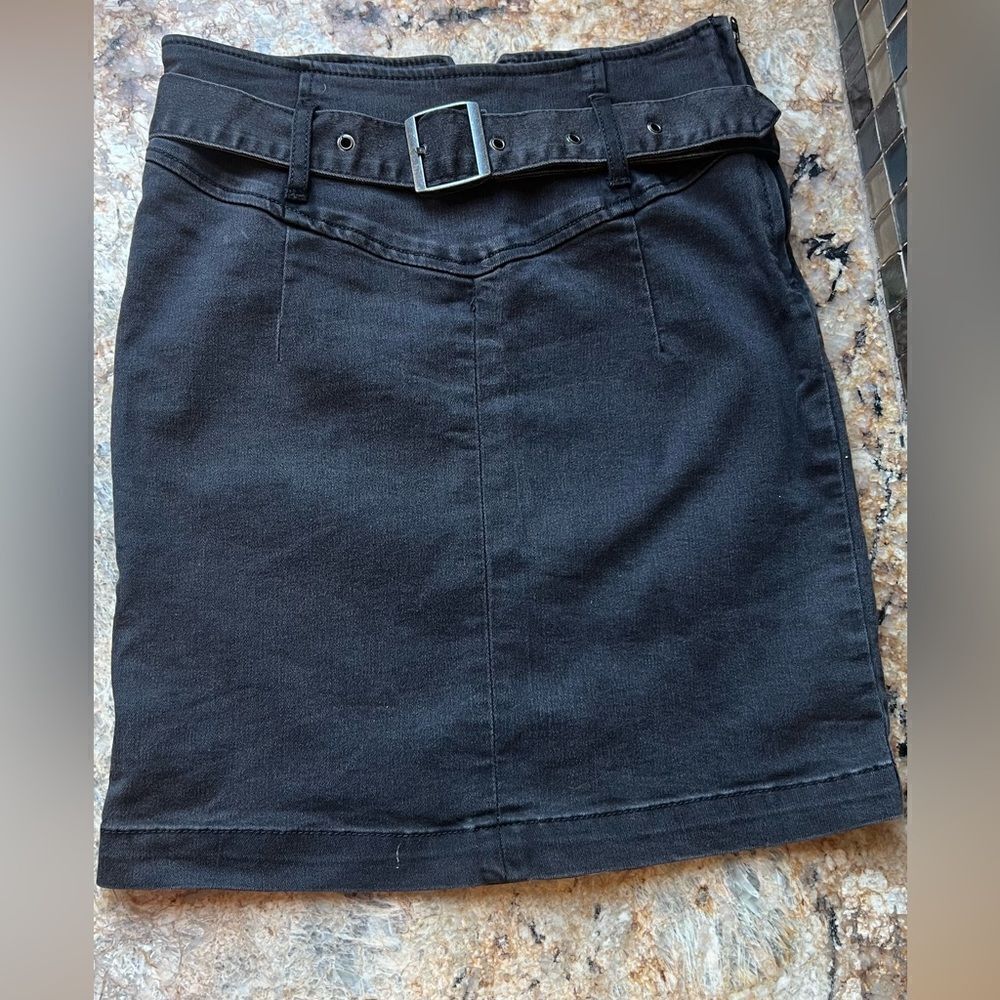 Free People Denim Skirt